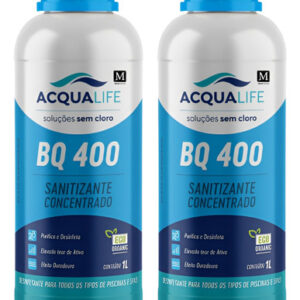 Sanitizante Oxidante Zero Cloro Bq 400 2 Litros Acqualife