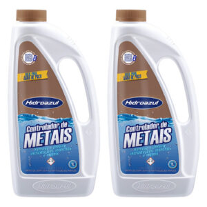 Controlador De Metais Piscina 2 Litros Hidroazul