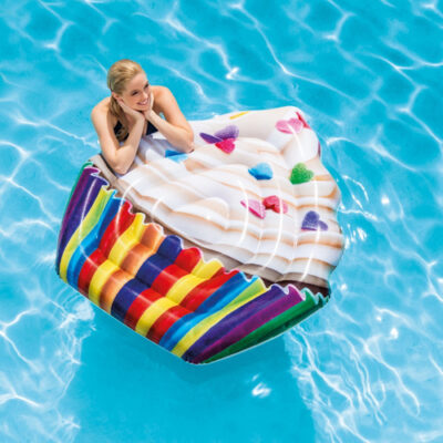 Colchão Inflável P/ Piscina Cupcake 1.42m X 1.35m - Intex - Imagem 2