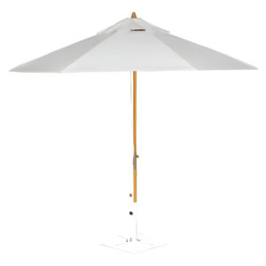 Guarda Sol Madeira Bagum 3m Branco - Ronchetti