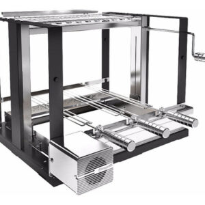Churrasqueira Elevgrill 584 Sc Giragrill Com Motor Carbono