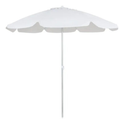 Guarda Sol Alumínio Bagum Branco 1,80m - Ronchetti