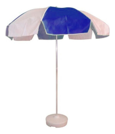 Guarda Sol Alumínio Vinil Azul/branco 2m - Ronchetti