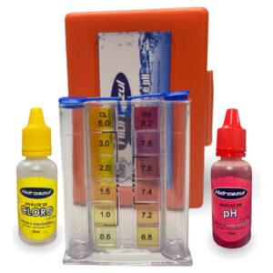 Kit Teste Ph E Cloro Hidroazul Estojo Teste Para Parametros