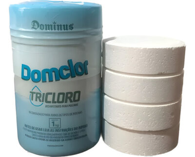 Pastilha De Cloro 5 Unidades 200g Para Piscina Limpeza - Imagem 2