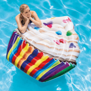 Colchão Inflável P/ Piscina Cupcake 1.42m X 1.35m - Intex