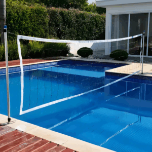 Kit Rede De Vôlei Biribol De Piscina 6 Metros Stylus