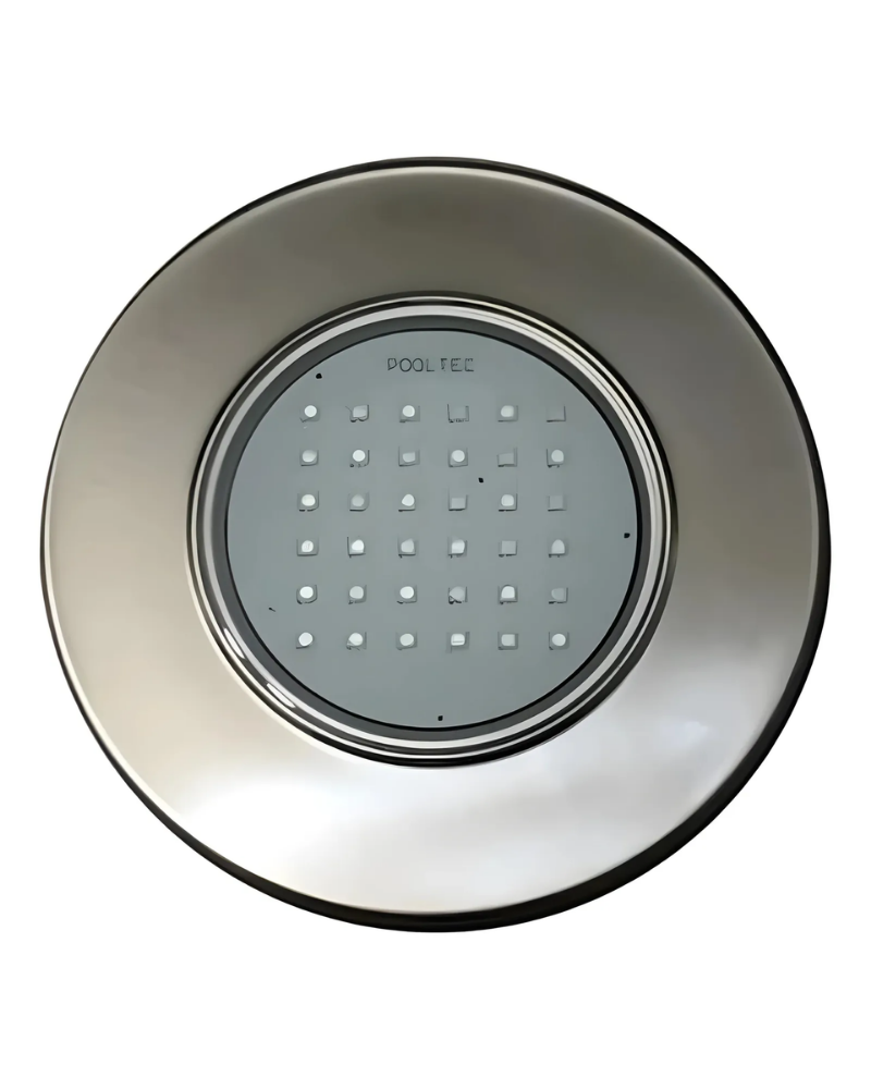 Refletor Steel Led Smd 36 Inox Extra Mono - Pooltec