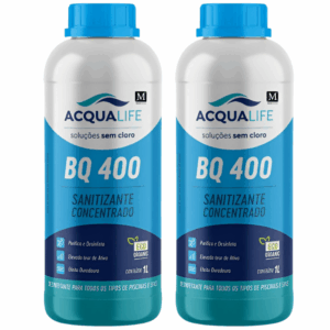 Sanitizante Oxidante Zero Cloro Bq 400 2 Litros Acqualife